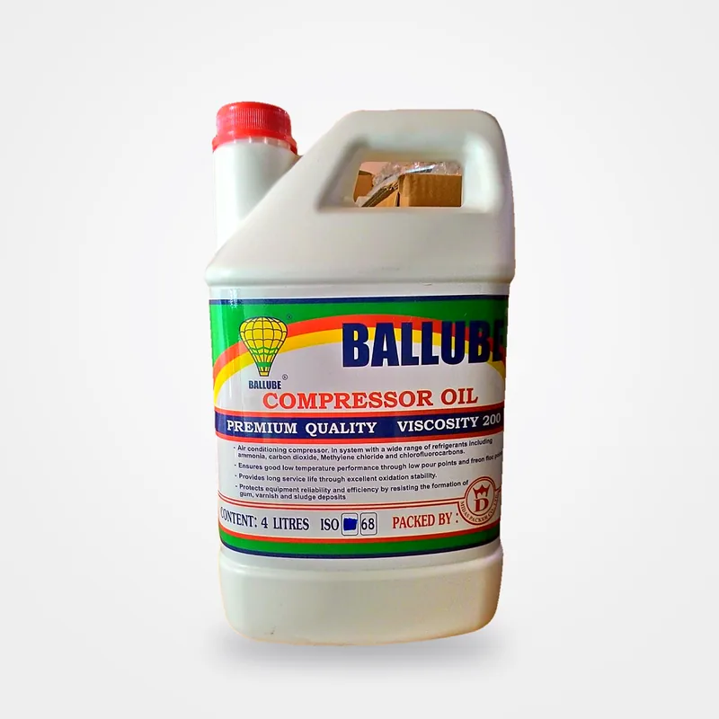 น้ำมันคอมเพรสเซอร์ Ballube ขนาด 4 ลิตร